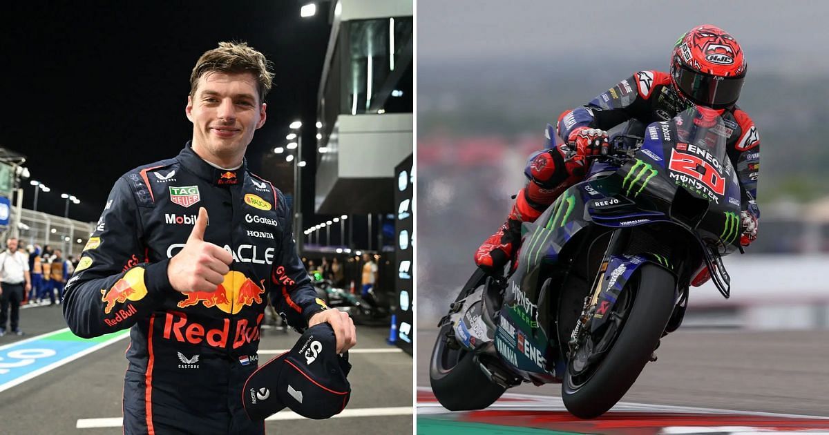 Fabio Quartararo posts cheeky message to Max Verstappen about his $58,000,000 private jet