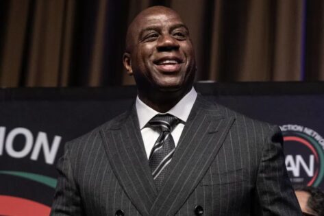 Magic Johnson Meets $90 Billion Brand’s CEO While Washington Commanders Responds to Trump’s Claims