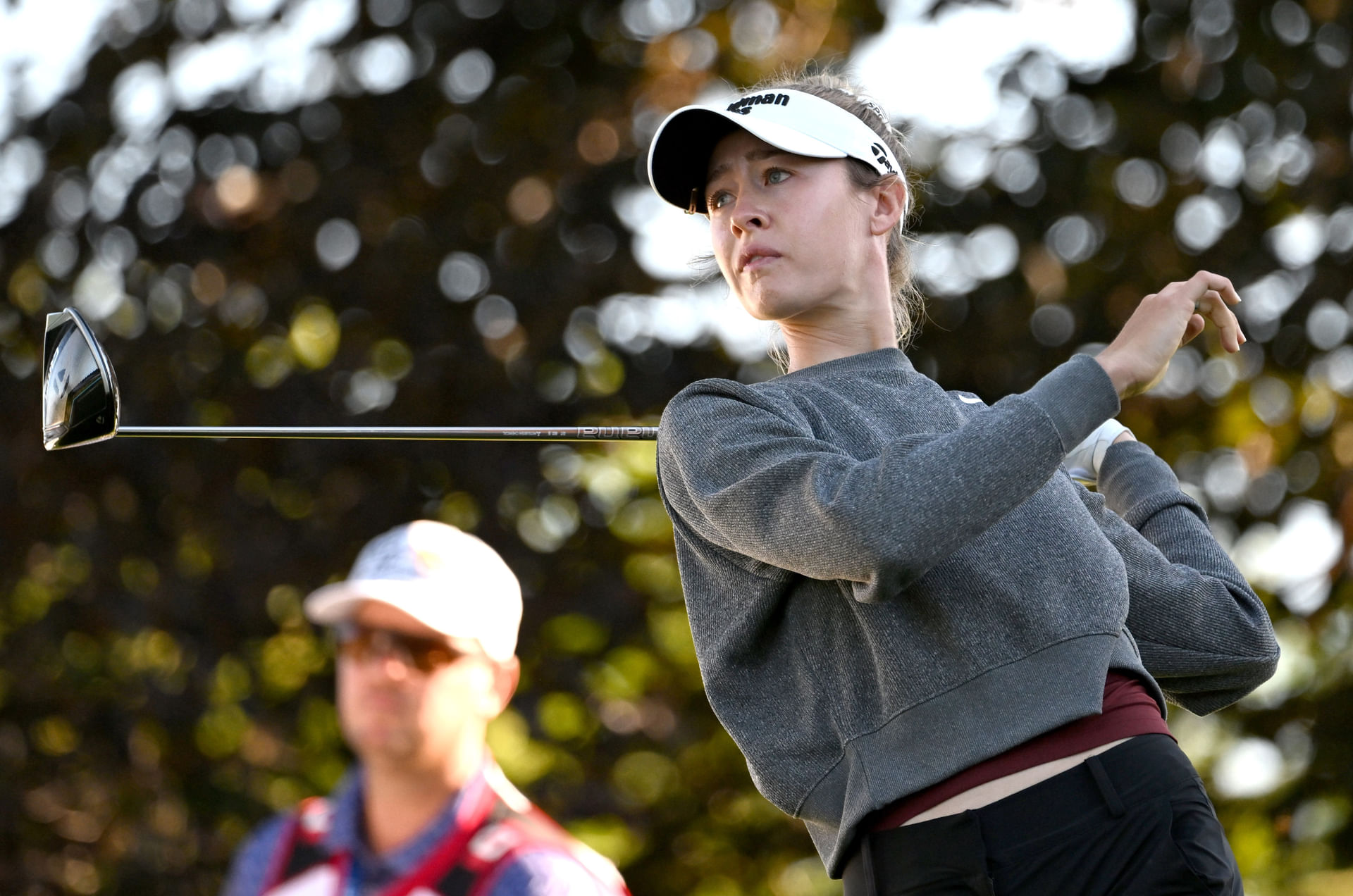 Nelly Korda sends an ‘LFG’ request to $10M worth basketball player while flaunting her new logo signature