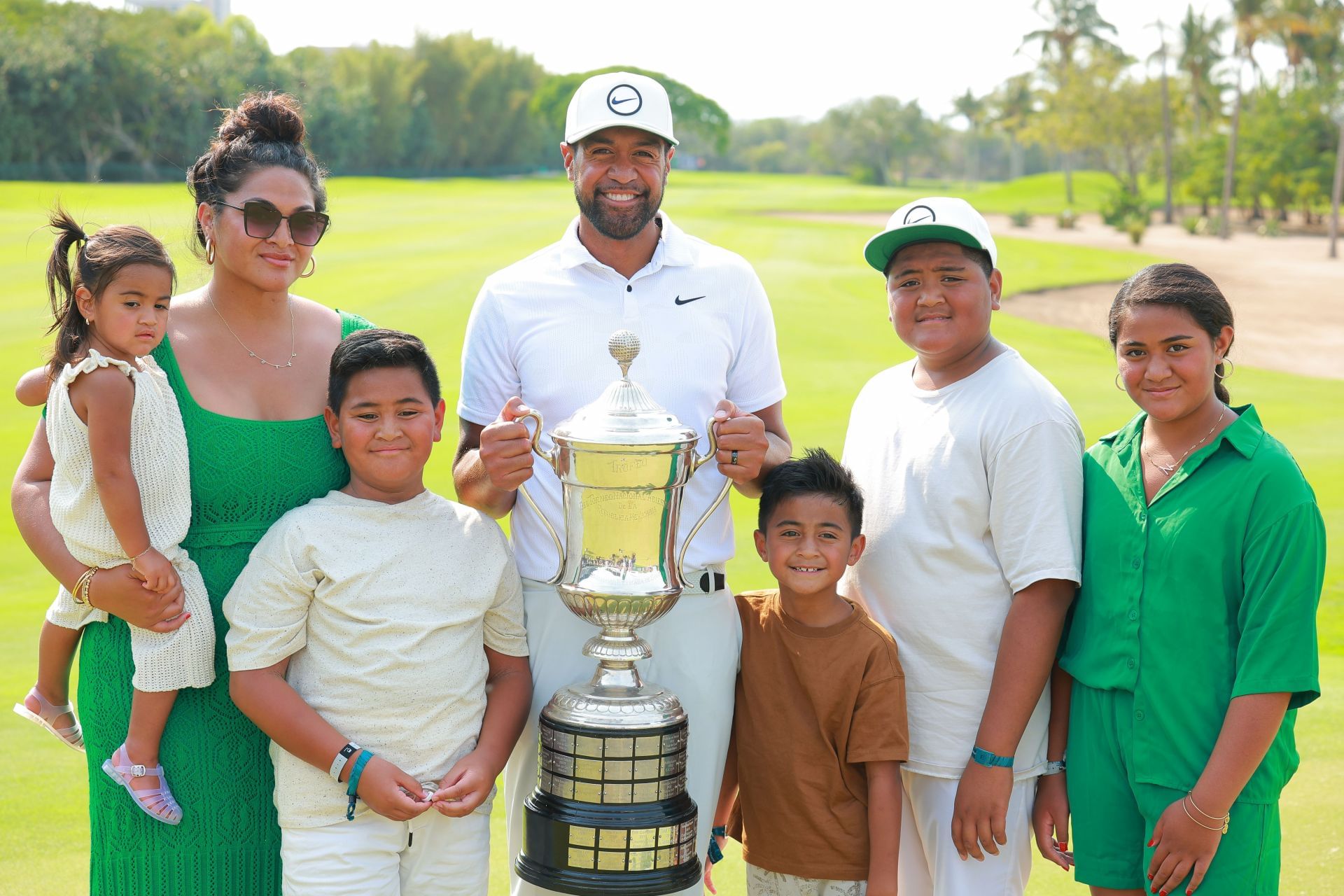 Tony Finau and family embrace popular Disney movie theme for Halloween