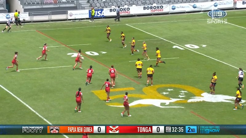 Women’s Pacific Championships Highlights: PNG Orchids v Tonga XIII