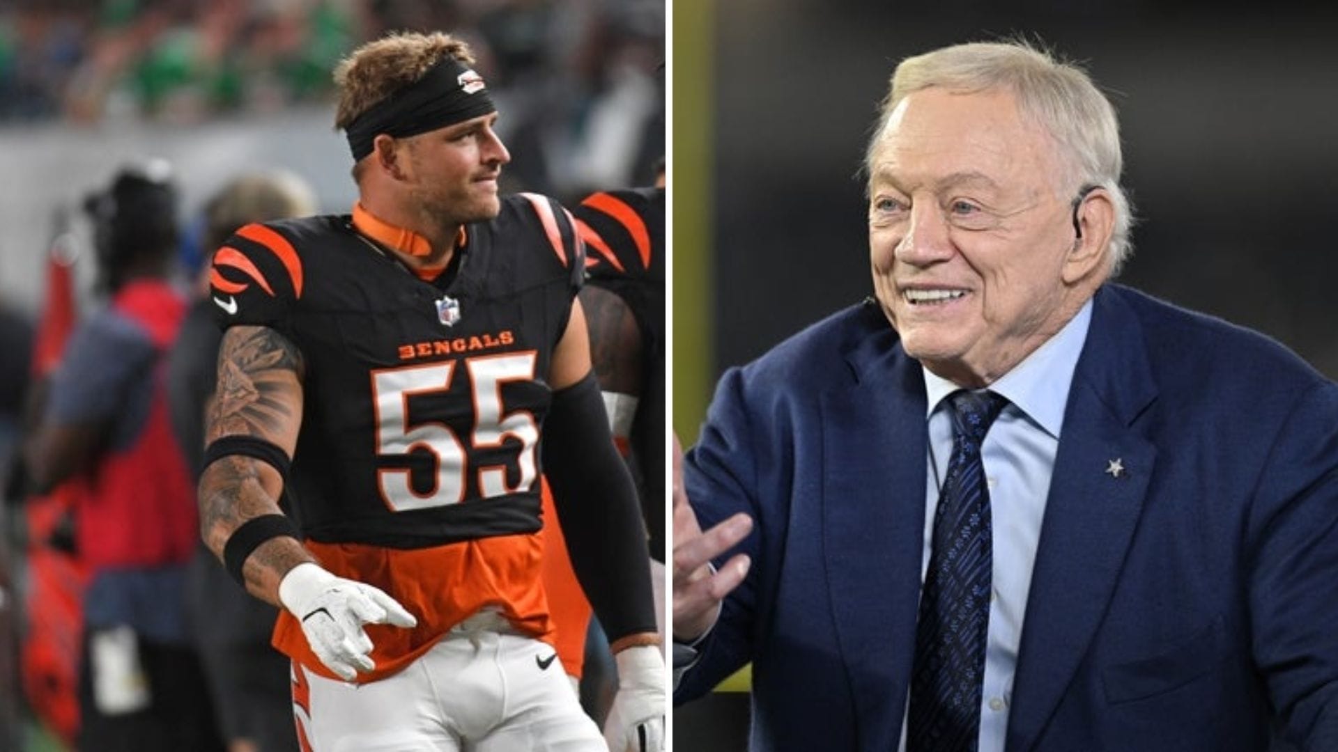 “ALL THAT DRAMA FOR LOGAN WILSON”: NFL fans mock Jerry Jones after Cowboys acquire Bengals LB ahead of trade deadline