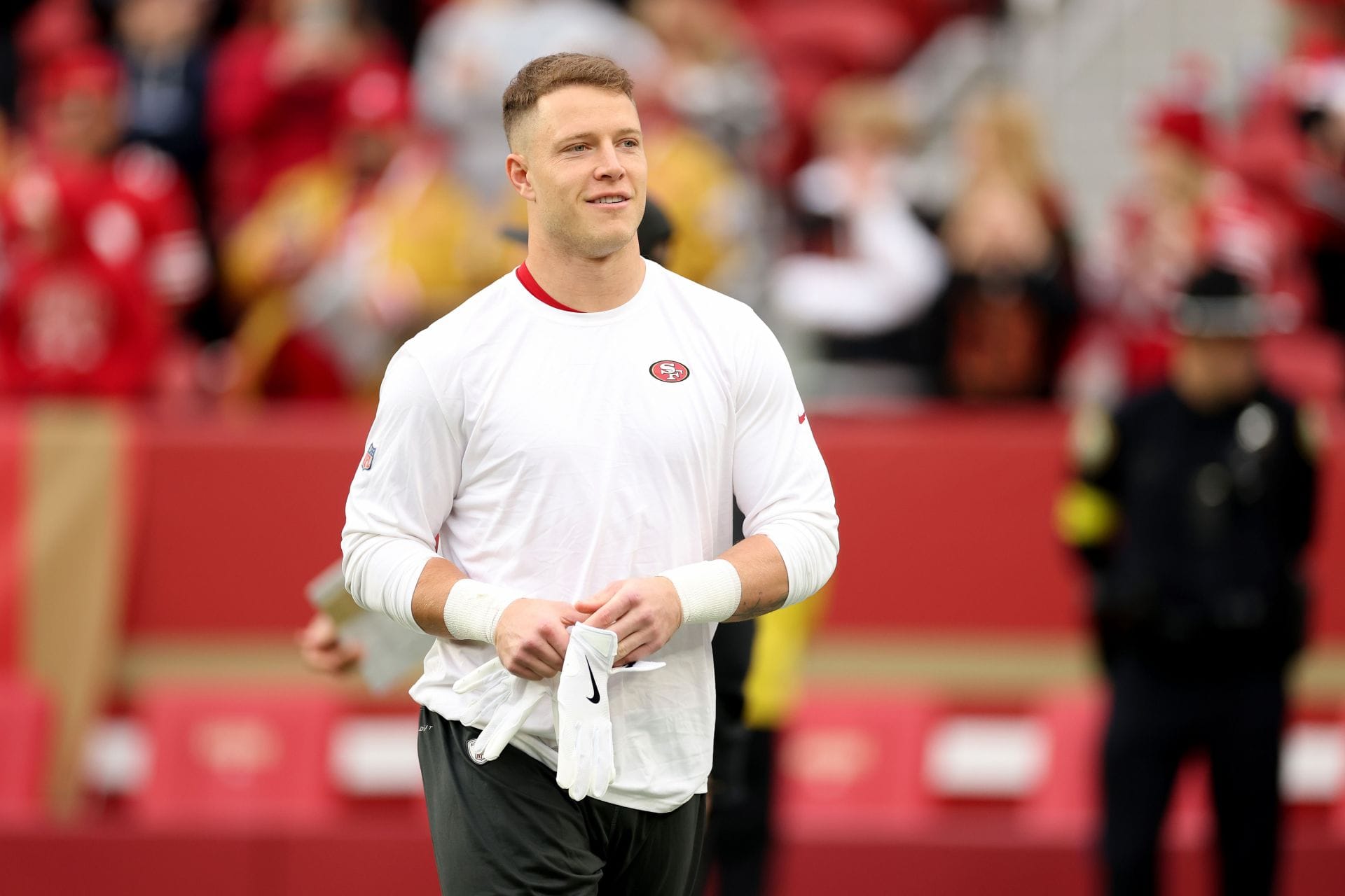 “Having that hog on my back was crazy”: Christian McCaffrey makes his feelings known after making acting debut in Anaconda movie trailer