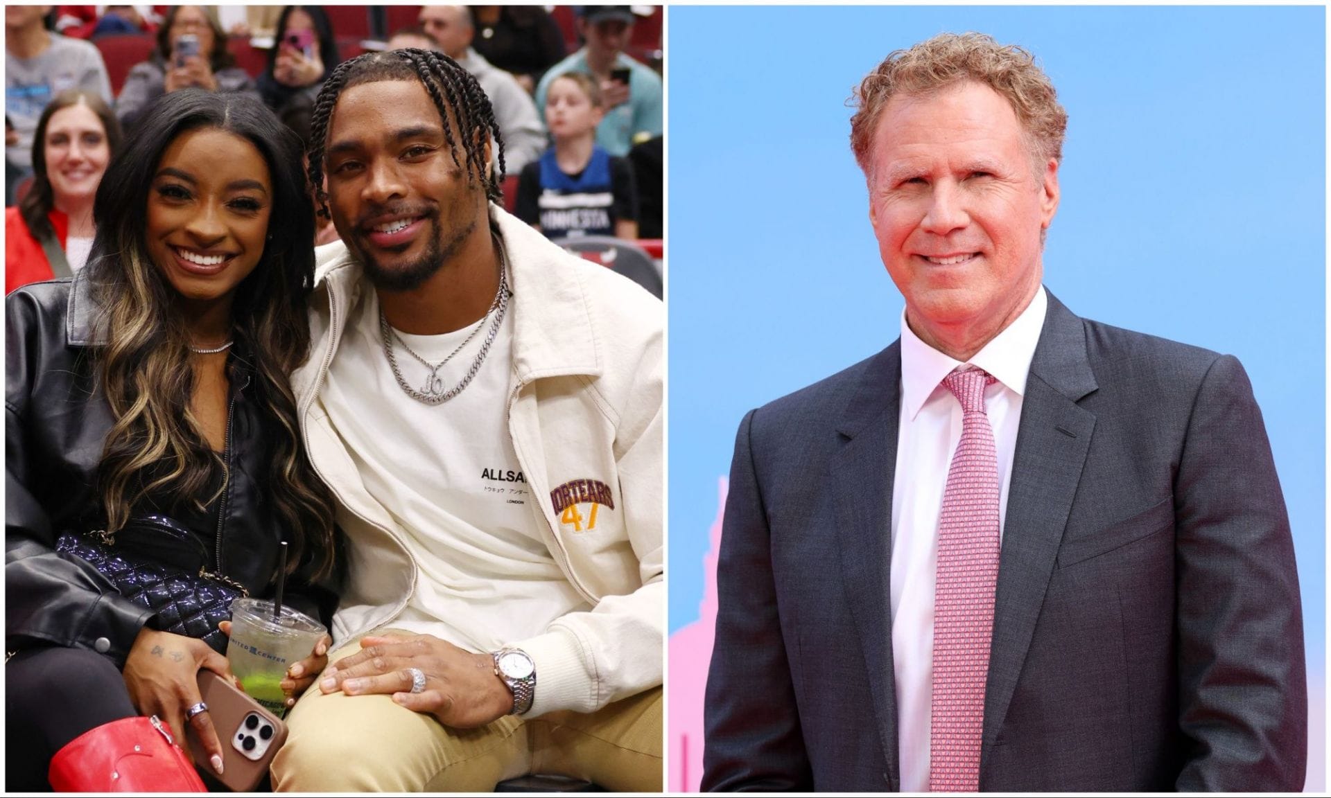 Jonathan Owens and wife Simone Biles unpacked gifts together while watching Will Ferrell’s iconic Christmas movie [PIC]