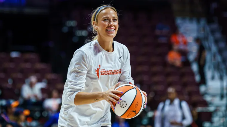 Sophie Cunningham found her distraction at Fever practice — and it wasn’t basketball