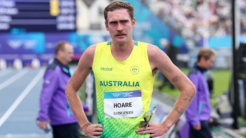 Commonwealth Games 2026 LIVE: Aussie champion Olli Hoare tripped in mile heat; Swimmers chase 11 golds on last day in pool